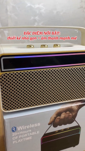 ( HÀNG LOẠI 1 ) Loa Bluetooth Không Dây M10 M600 M10 Pro – Công Suất Lớn Nghe Cực Hay Bass Chuẩn Thiết Kế Hiện Đại Sang Trọng