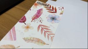 Risefully QUAFF A4 size Pearl Scent Scented Paper 180GSM White (20sheets/pack)