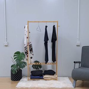 MONZA ราวตากผ้า ราวแขวนผ้า ราวตากผ้าไม้ No.Y1250