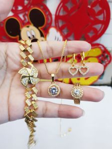Set Perhiasan Xuping Wanita Gold Xds676