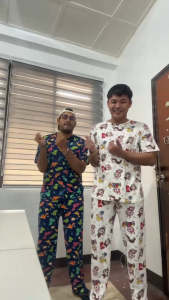 Easyshopemporium Men’s T-Shirt Pajama Set | Sizes S M L XL 2XL 3XL | Cotton Spandex Terno Sleepwear for Men | Comfortable Soft and Stretchable Pantulog Pajama with T-Shirt | Daily Wear or Nightwear Pambahay OOTD | Assorted Designs Plus Size Available