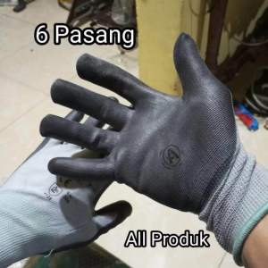 Sarung Tangan Kerja Safety Lapis Karet GROSIR sarung tangan buat kerja