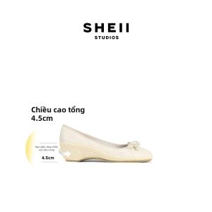 SHÉII | Giày Bệt Tăng Chiều Cao Phong Cách Ballet 4.5cm