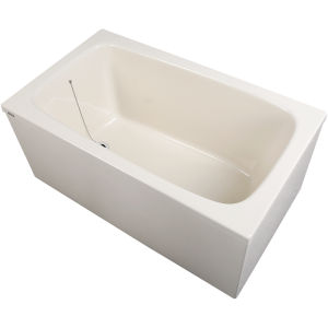 Space-saving Freestanding Skirted Bathtub 1.2m