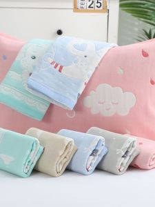Thickened Cotton Childrens Pillowcase Soft Breathable Sweat Absorbent Small Size Baby Cloth Used in Kindergarten And Home