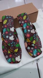 sandal flat wanita bunga terbaru ekonomis