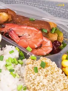 LABAHUA | Disposable Thickened Compartmentalized Plastic Meal Box