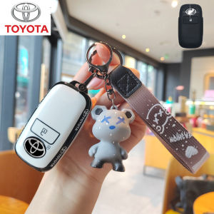 พวงกุญแจรถ TOYOTA เคสกุญแจรถ TOYOTA YARIS raize avanza ปลอกกุญแจรถ yaris ativ เคสกุญแจรถ yaris cross