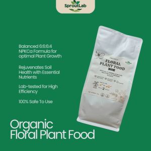 Organic Floral Plant Food (Boost Soil & Plant Health)