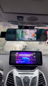 Camera hành trình ô tô M7 dạng gương chiếu hậu màn cảm ứng 7inch FullHD ghi hình trước và sau xe