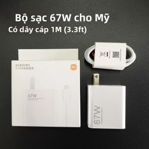 Xiaomi | Củ Sạc Nhanh XIAOMI Turbo Charging Adapter Chuẩn US 120W 90W 67W Dành Cho Mi 17 Pro Max 14T 15 Redmi Note 13 Poco F7 F8 Ultra M8