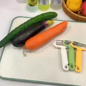 Joyeaze Peeler Paring Knife Pisau pengupas kulit buah sayur Stainlees pengupas serbaguna
