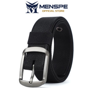 MENSPE เข็มขัดผู้ชายเข็มขัดไนล่อนกลางแจ้งเข็มขัดสองด้านสายรัดเอวไนลอนผ้าแคนวาสสำหรับกีฬาเยาวชนเข็มขัดกางเกงเรียบง่ายเข็มขัดไนลอนความแข็งแรงสูงปรับเข็มขัดกีฬาได้