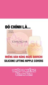 [GIẢM 5% ĐƠN 129K]Miếng Dán Nâng Ngực Davichi Silicone Lifting Nipple Covers - Nhiệt Tự Thân Chống Mồ Hôi SIêu Mỏng Ôm Khít