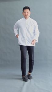 Baju Koko Pria Lengan Panjang Assayyid Habibana Haibah Polos Koko Habaib Saku Samping Terlaris Muslim Fashion