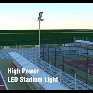 LED โคมไฟสนามกีฬา IP66 รุ่น AC100-277V กันน้ำ 600W/800W ความสว่างสูงและพลังงานสูง โคมไฟสนามกีฬา โรงละคร อุโมงค์ สะพานจราจา