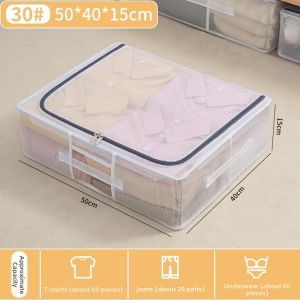 CORJANE | Under Bed Clothing Storage Box Transparent
