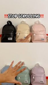 Paddy Yuppie Mini Basic Leather Backpack 2 in 1 - Paddybag Tas Mini Serbaguna