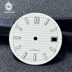 30.5mm for Philippe Nautilus ice-blue dial green lume fit NH35 NH35 NH36 4r35 Movement fit SKX watch parth