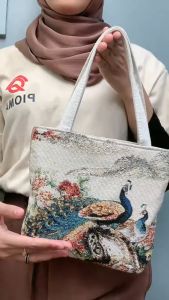 OMYGOOSE TAS TANGAN WANITA / TAS CANVAS MINI / TFW 0105