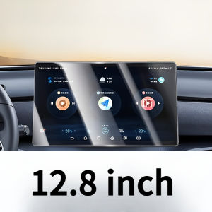 For BYD Yuan UP 2024-2025 Models 10.1-12.8 inch Tempered Glass Screen Protector Car Infotainment Radio GPS Console Navigation