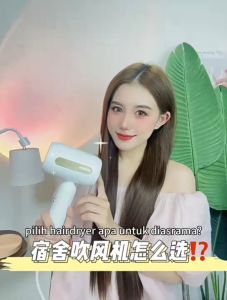 【NEW】KUCUU Hair Dryer Negative Ion Portable Low Watt 650w Pengering Rambut Hair Protection Quick Drying Bergaransi 1 Tahun