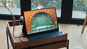 【Local delivery】ZOOMEDIN 14 Inch  16:10 Widescreen 1200P FHD 360-Degree Foldable Portable Monitor for Laptop PS5/4 Xbox Switch Phone PC.