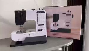 38 Stitches Mini Sewing Machine Electric Double Thread Sewing Machine with Extension Table 缝纫机