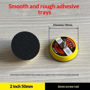 Polishing Sanding Pad Pneumatic Sander Disc Hook&Loop Backing Plate Thread for Wood Carving Craft Finishing Jobs