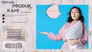 1 SET Sarung bantal/guling dewasa motif modern&minimalsi terbaru LP