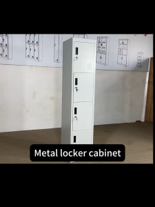 (Assembly required)Wholesale Price Steel wardrobe metal single vertical 1-5 compartment steel locker for home and office