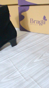 Braga Vianca Series B 3011 - Sepatu Boot Fashion Wanita Heels Casual Kerja Kantor Trendi Berkualitas Warna Coklat Hitam