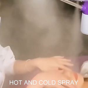 เครื่องพ้นไอน้ำร้อน-เย็น เครื่องโอโซนผิว เครื่องพ้นไอน้ำ2หัว เครื่องพ้นไอน้ำสปา สปาหน้า สำหรับร้านสปาหน้า คลินิกทำหน้า เครื่องสปาหน้า เครื่องพ้นไอน้ำ2หัว เครื่องพ้นไอน้ำสปา เครื่องพ้นไอน้ำร้อน-เย็น เครื่องโอโซนผิว