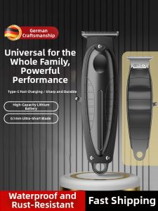 New Electric Hair Clipper Carving Haircut Machine Barber Shop Professional Hair Trimming Device 1307B Powerful Personal Care