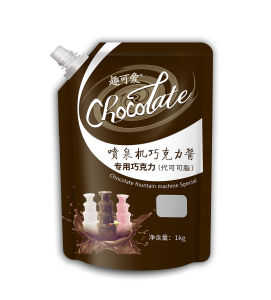 Commercial Chocolate Sauce Fountain Machine Special Self-Service Restaurant Hotel Commercial Bagged Cocoa Butter Paste
