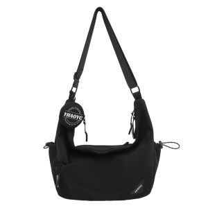 LUSUO | New Large Capacity Mens Sling Bag