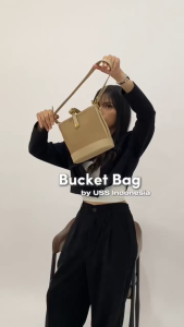 USS x Lavvishe Tas Wanita Joelene Sling Bag - Tas Selempang Tangan Kerja Wanita