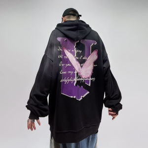 Oversized Loose Fit Casual Men Hoodie