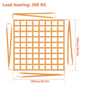 300 KG Cargo Hoisting Nets Bulk Cargo Loading And Unloading Transfer Hoisting Net High Load Polyester Capacity Cargo Hanging Net
