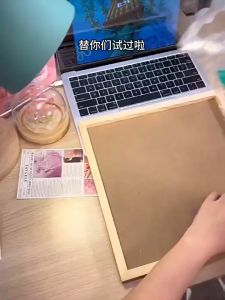 งานฝีมือ DIY ดินน้ำมัน ดินน้ำมันเบาพิเศษ กรอบรูปหรูหรา ของขวัญวันเกิดสร้างสรรค์สำหรับเด็ก สินค้าน้ำหนักเบา พร้อมส่ง