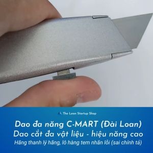Dao đa năng C-MART cán nhôm đúc khối [Thanh lý hãng]