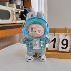 Casual Labubu Doll Clothes 3.0 Version Front High Energy Vinyl Replacement Outfit for Boys And Girls Trendy Toy Doll Apparel