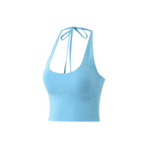 sui xin yu qie | Yoga Padded Bra Fitness Training Top