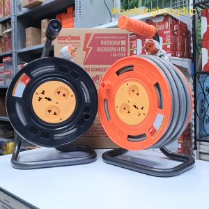 Rulo cuộn dây điện 2x2.5 Không dây Có dây dài 15m 20m 25m 16A 3500W SOPOKA VĨNH THỊNH
