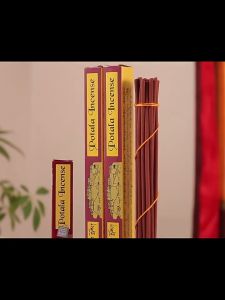 20Pcs风水 西藏 布达拉线香 尼泊尔 卧香 藏香 西藏 布达拉 藏药香 Feng Shui Tibetan Potala Incense 供奉佛用品