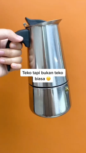 Alat Mesin Teko Pembuat Kopi Espresso Mokapot Moka Pot Cofee Coffe Cofee Coffee Maker 300mL 6cup