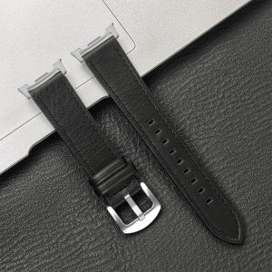 No Gap Leather Strap for Samsung Galaxy Watch 9 8 40 44mm Classic 46mm Watchband Bracelet for Galaxy Watch Ultra 2026 2025 2024