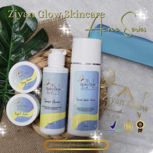 SKINCARE ZN ZIYAN PENGGANTI NGLOW PAKET ACNE GLOWING BUAT JERAWAT BPOM DAN HALAL