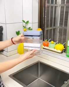 1pc Kitchen Dish Soap Dispenser With Sponge Holder 2-in-1 Countertop Soap Pump Dispenser Sponge Caddy Easy Refill Non