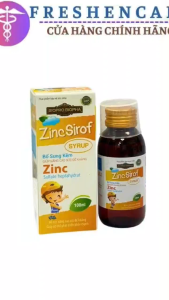 Zinc Sirof SIRO Bổ Sung Kẽm hỗ trợ nâng cao sức đề kháng giúp cơ thể phát triển khỏe mạnh.100ml